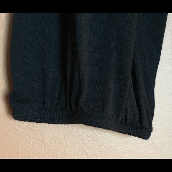 Joe Fresh Black Flouncy Ladies Pullover M - Picture 4 of 5
